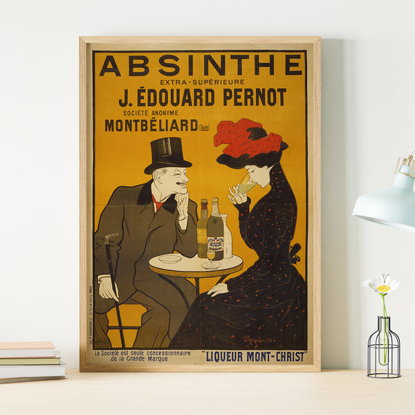 Absinthe extra-supérieure J. Édouard Pernot. Vintage Poster by Cappiello, Leonette 1900s