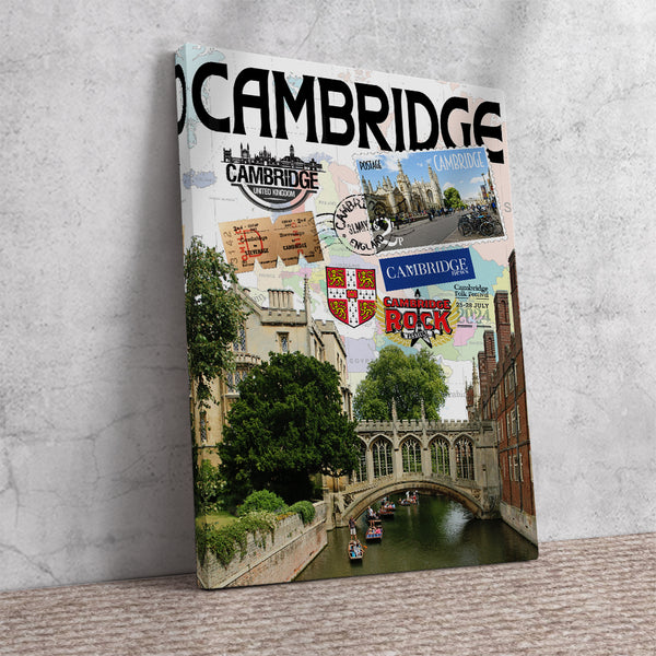 Cambridge Retro Poster