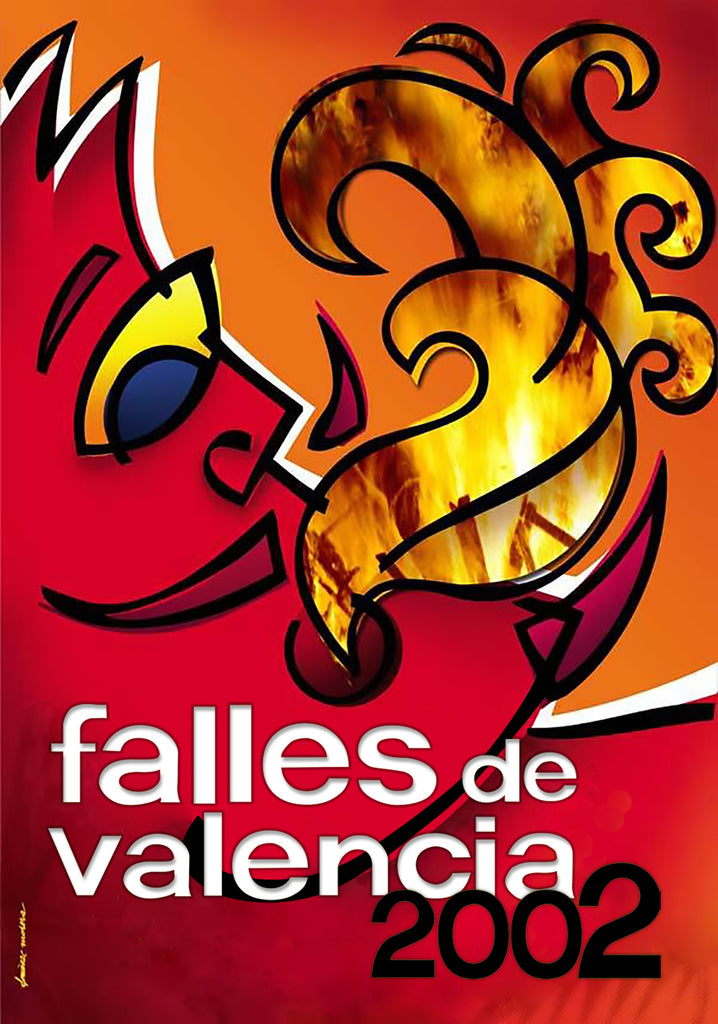 Falles de Valencia 2002  Festival Poster