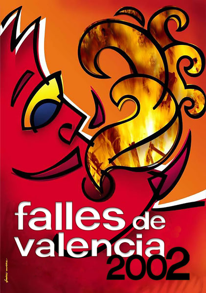 Falles de Valencia 2002  Festival Poster