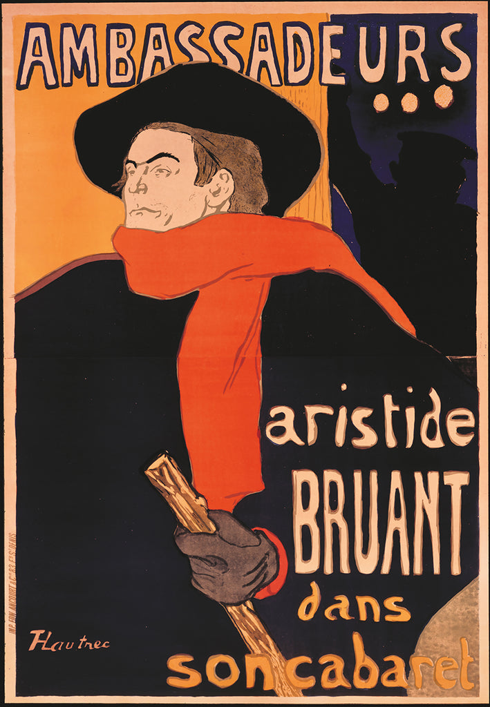 Ambassadeurs, Toulouse Lautrec Poster 1892