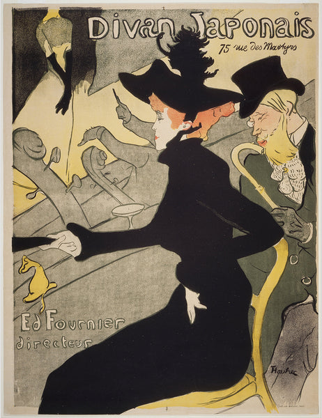 The Divan Japonais, Toulouse Lautrec Poster 1893
