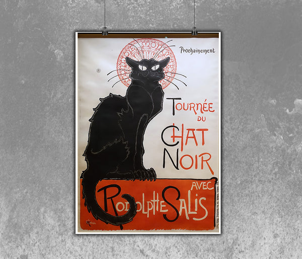 Tournee du Chat Noir Poster by Theophile Alexandre