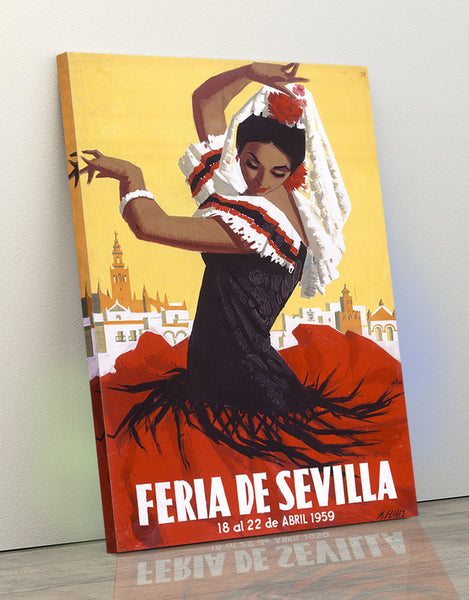 Sevilla Festival Poster Feria de Abril 1959
