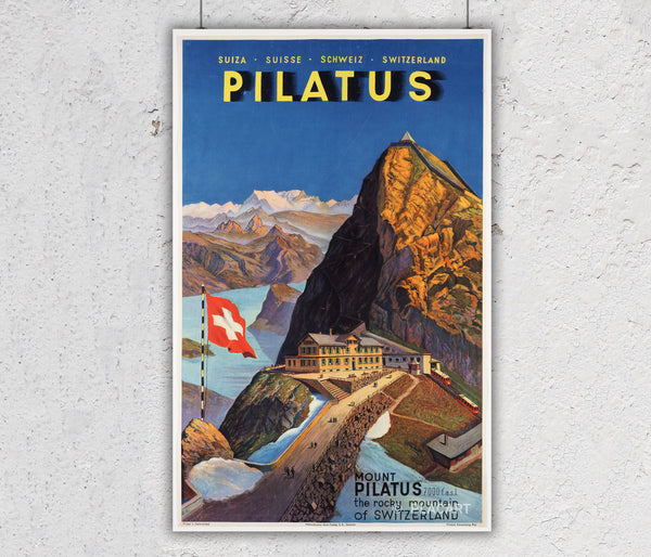 Mount Pilatus the Rocky Mountain of Switzerland