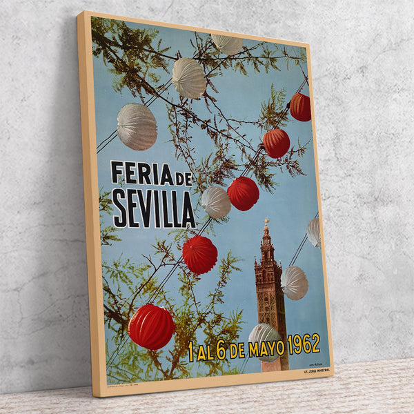 Sevilla Festival Poster Feria de Abril 1962