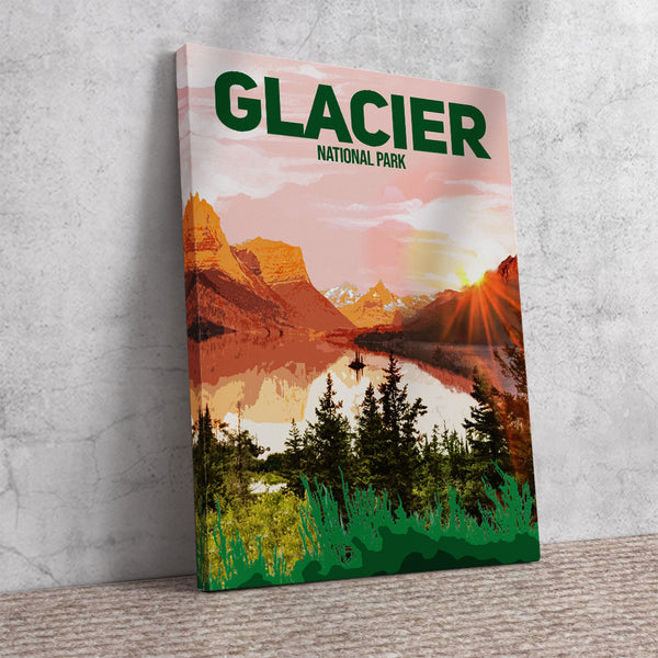 Glacier National Park Poster 2