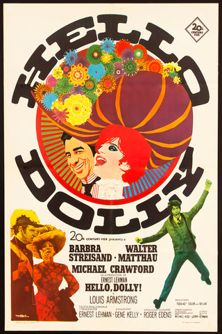 Hello Dolly Movie Poster 1969