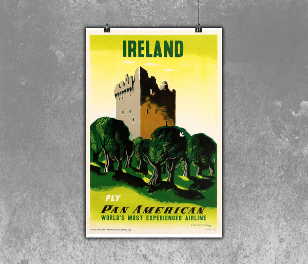 Ireland Pan American Poster