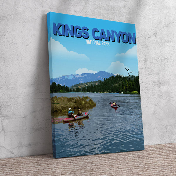 Kings Canyon National Park Poster @citieswelove.stor