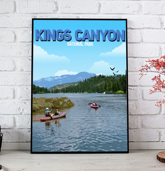 Kings Canyon National Park Poster