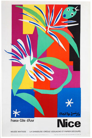 Nice Poster by Henri Matisse La Danseuse Creole