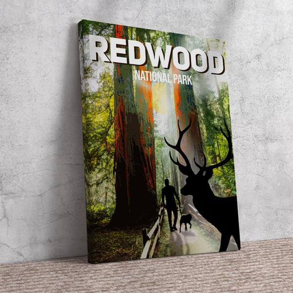 Redwood National Park Poster