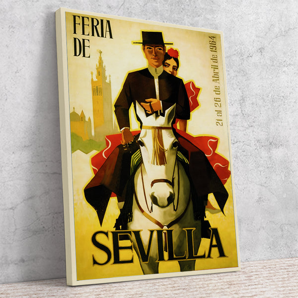 Sevilla Festival Poster Feria de Abril, 1964 by José Álvarez Gáme