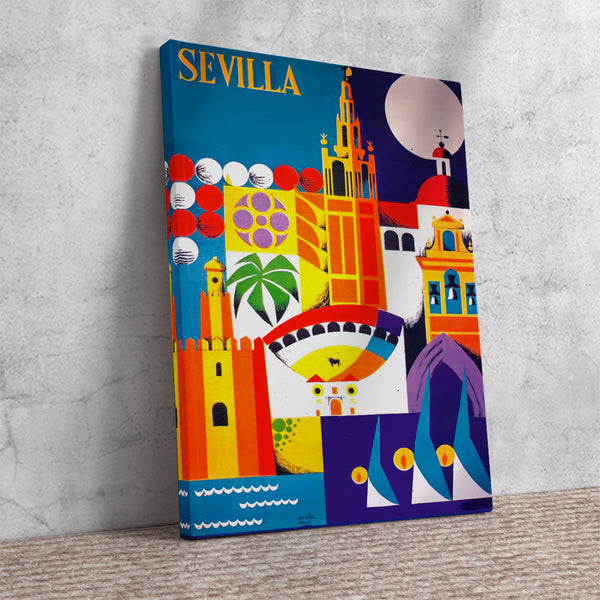 Sevilla Festival Poster Feria de Abril 1970