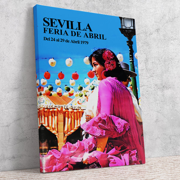 Sevilla Feria de Abril 1979 Vintage Poster