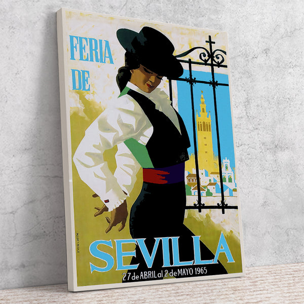 Sevilla Festival Poster Feria de Abril, 1965