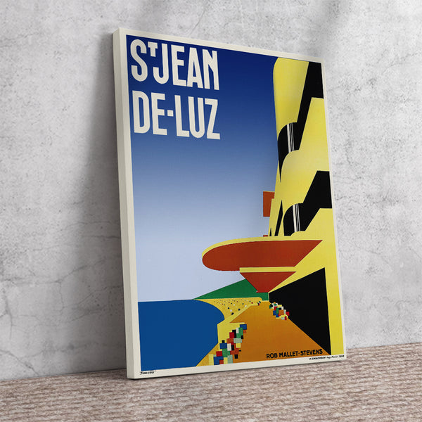 St. Jean de-Luz French Vintage Poster