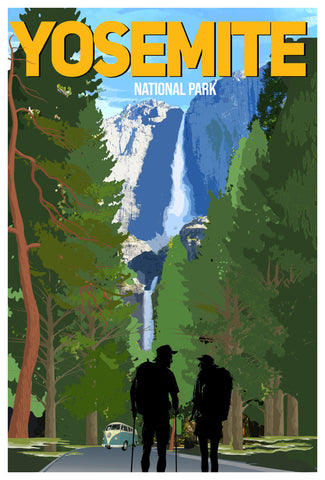 Yosemite National Park Poster