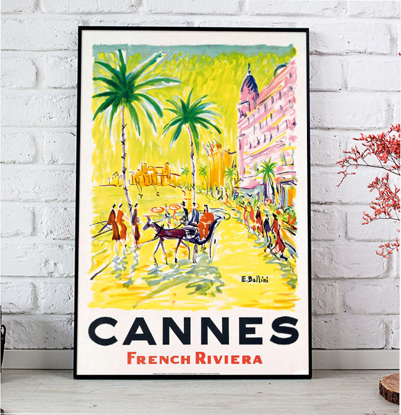 Cannes French riviera Poster by Bellini