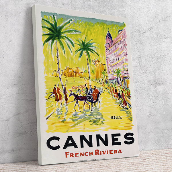 Cannes French riviera Poster by Bellini