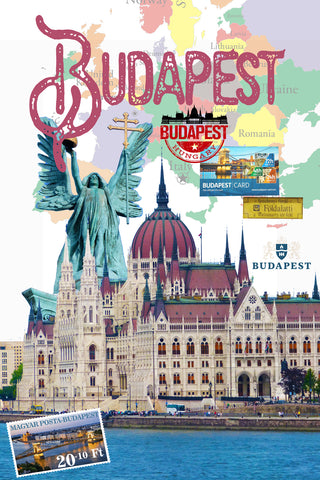 Budapest Retro Poster
