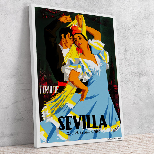 Sevilla Festival Poster Feria de Abril 1963