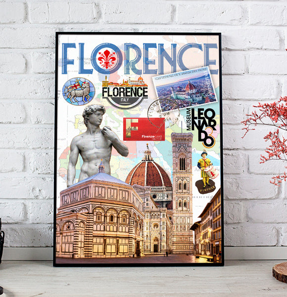 Florence Retro Poster