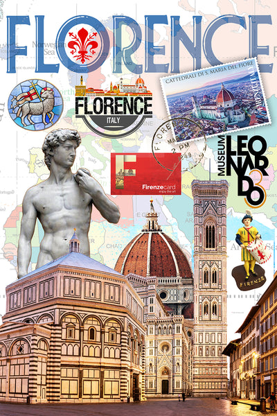 Florence Retro Poster