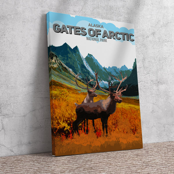 Gates of Arctic Naional Park Poster @citieswelove.store