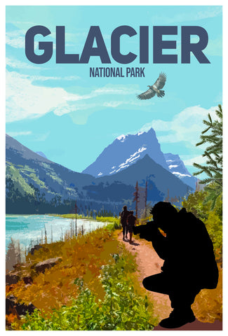 Glacier National Park Poster 1