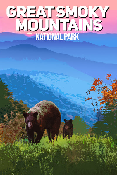 Great Smoky Mountains National Park Poster