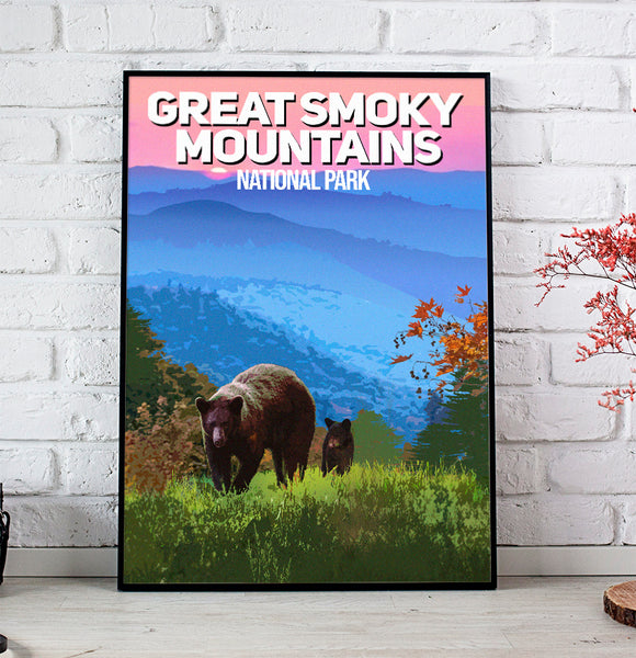 Great Smoky Mountains National Park Poster