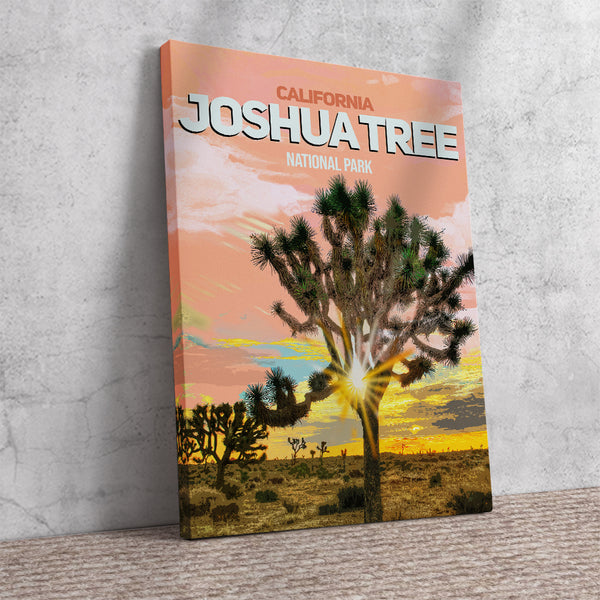Joshua Tree Poster Canvas