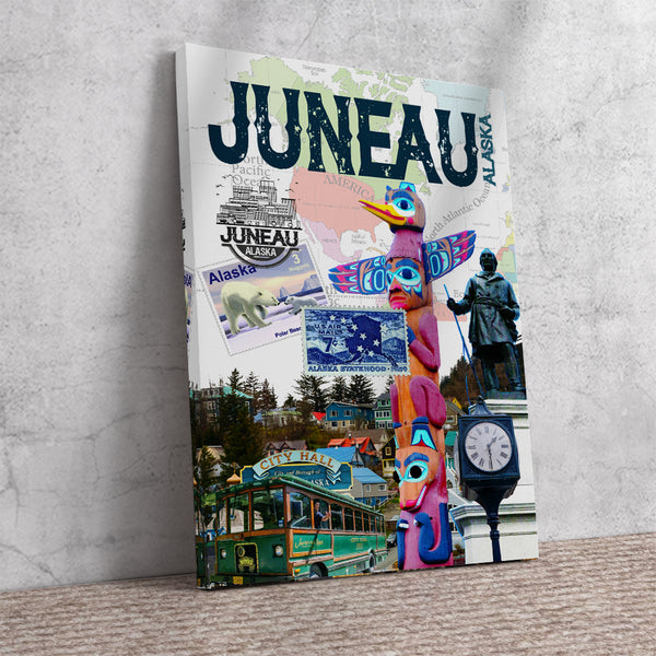 Juneau Retro Poster