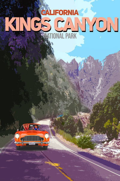 Kings Canyon National Park Poster