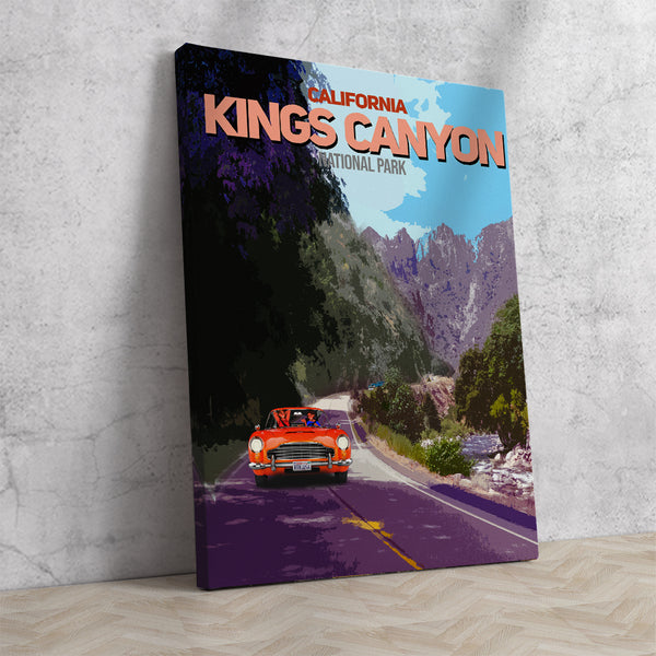 Kings Canyon National Park Poster