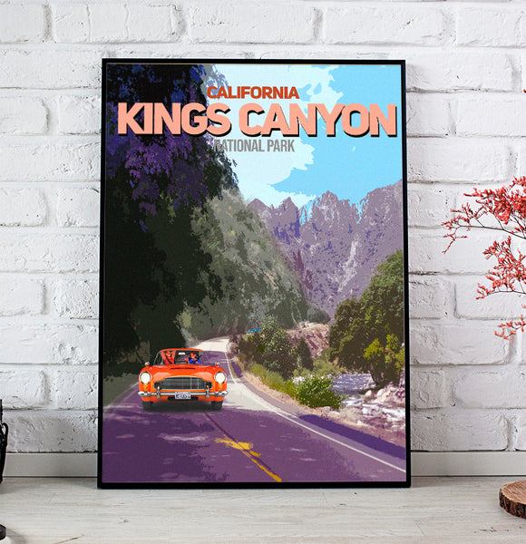 Kings Canyon National Park Poster