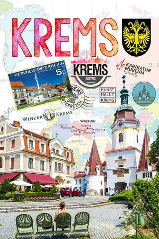 Krems Retro Poster