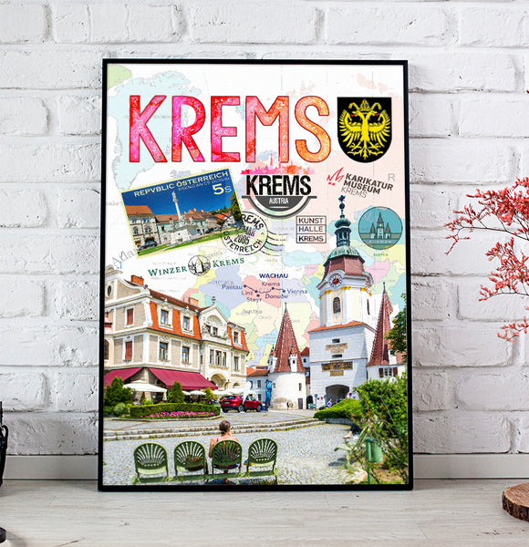 Krems Retro Poster