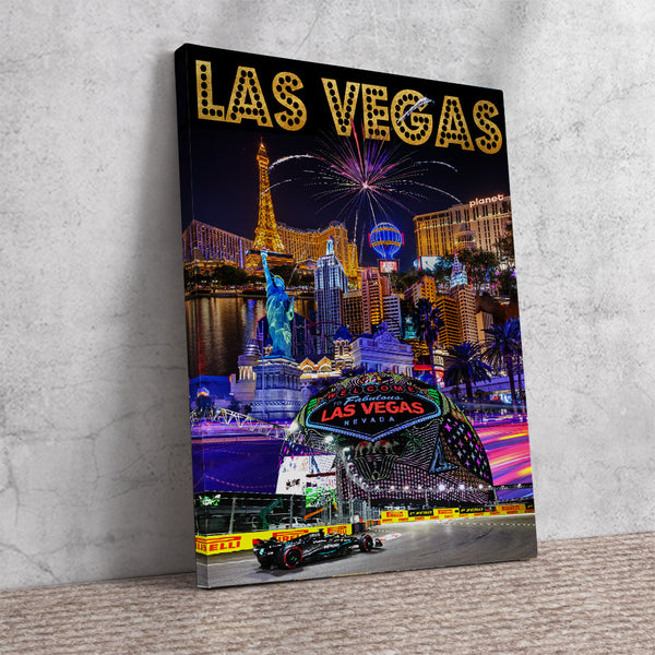 Las Vegas Retro Poster