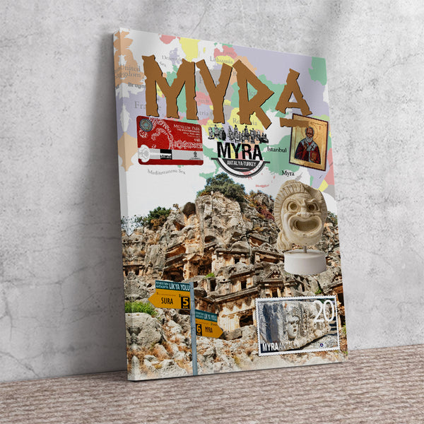 Myra Retro Poster