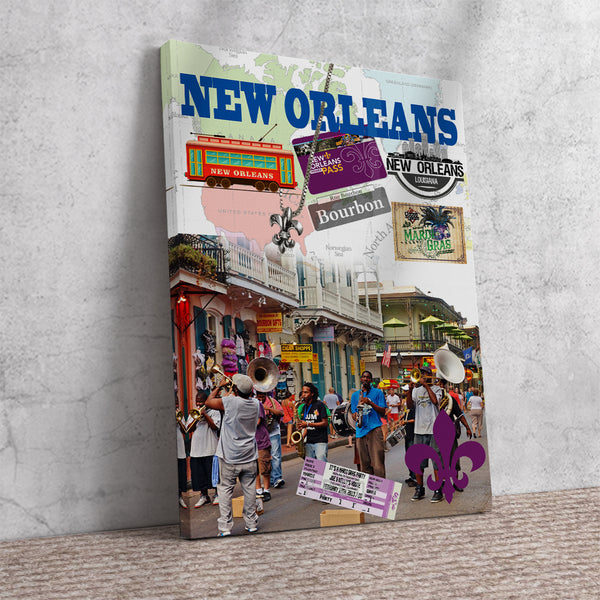 New Orleans Retro Poster