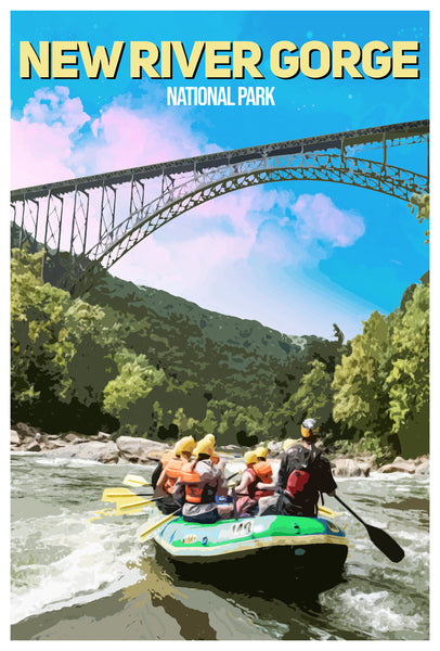 New River Gorge National Park Poster