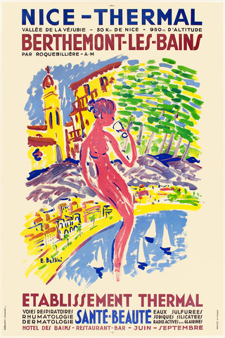 Nice, Travail Joie, Henri Matisse Advertising Poster