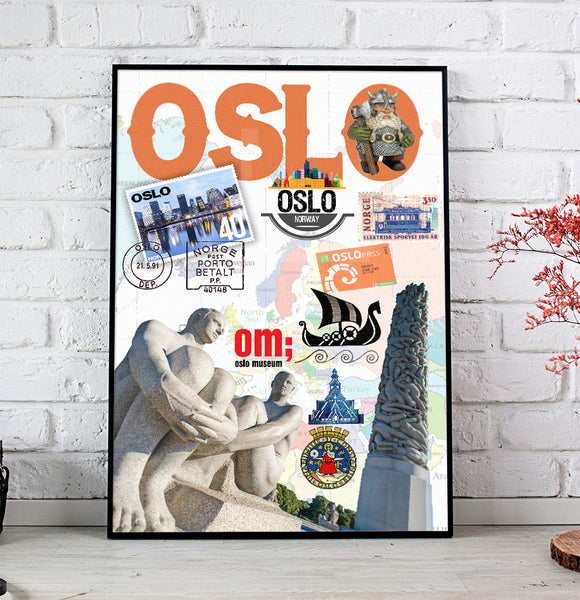 Osla Retro Poster