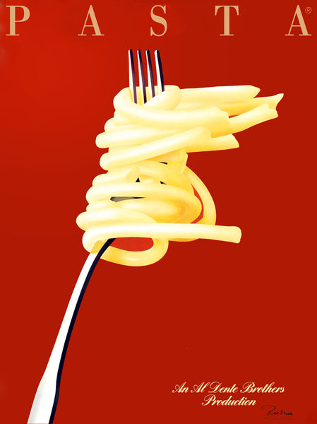 Pasta Poster by Razzia 2007