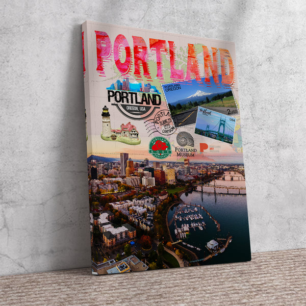 Portland Retro Poster