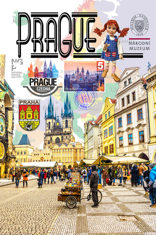 Prague Retro Poster