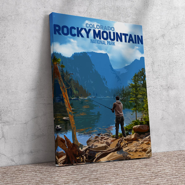 Rocky Mountain National Park Poster @Citieswelove.store